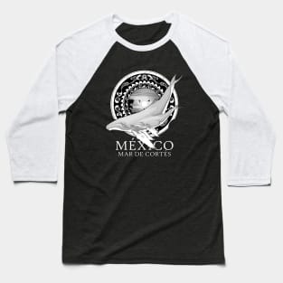 Humpback whales Mexico Sea of Cortez Baseball T-Shirt